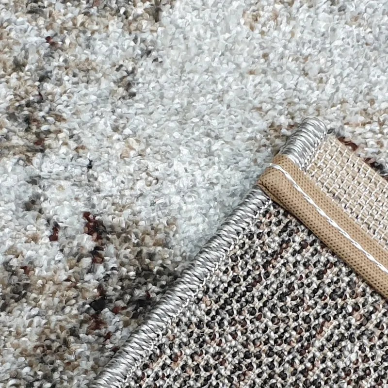 Spoltex, Kusový koberec Universe 839-56 grey/beige, 200x290, béžová, obývacia izba