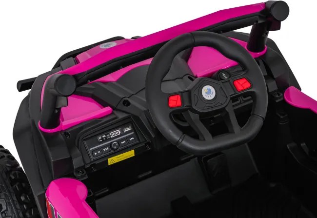Elektrické autíčko Buggy Madman UTV-MX ružové