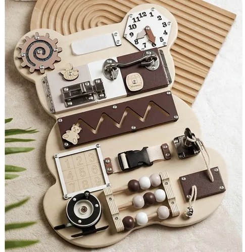 Manipulačná doska Kruzzel 22584 - medvedík