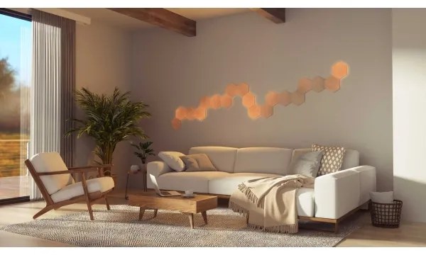 Nanoleaf NL52-K-3002HB-13PK- SADA 13x LED Stmievateľný panel HEXAGONS LED/2W/230V