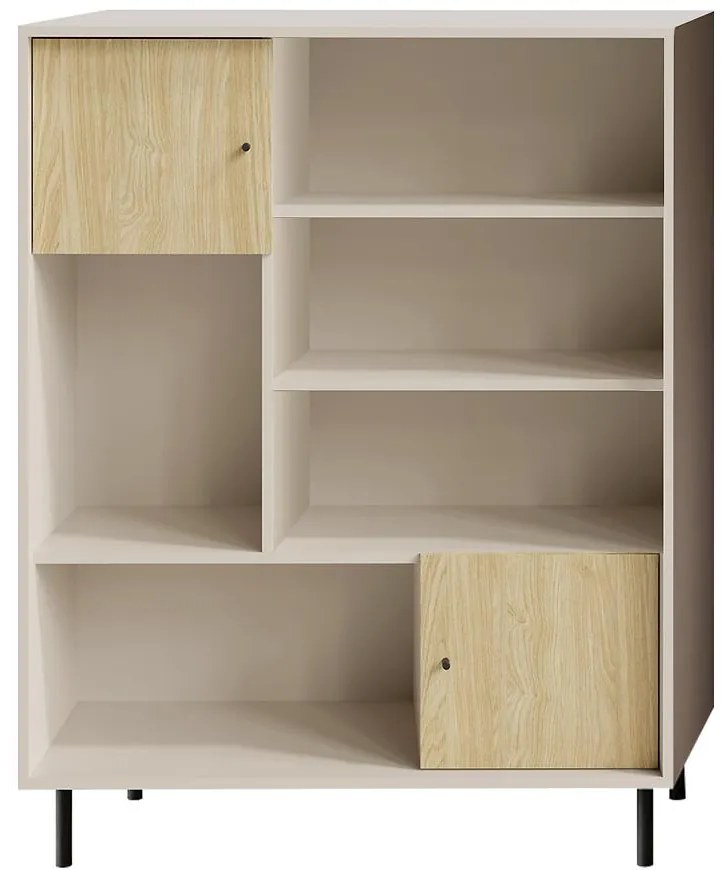 Komoda Malta MA3 2D béžová /dub