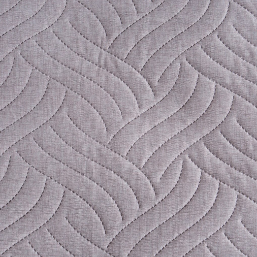 PREHOZ NA POSTEĽ LEN 200X220 CM RUŽOVÝ