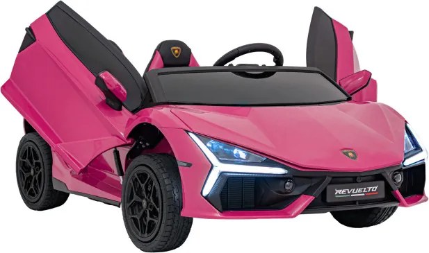Elektrické autíčko Lamborghini Revuelto XL STRONG ružové