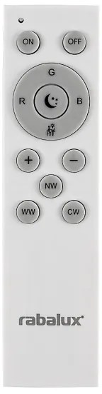 Rabalux 5365-LED RGB Stmievateľné stropné svietidlo OPHELIA LED/40W/230V Wi-Fi +DO