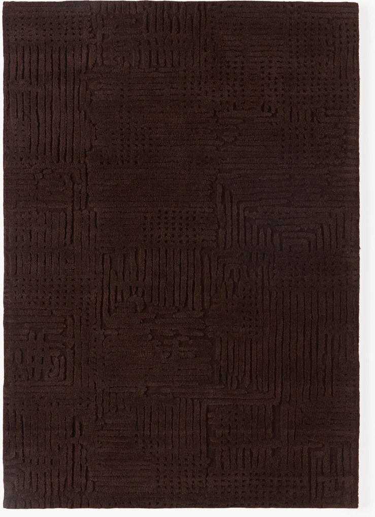 Ručne tuftovaný vlnený koberec Merima