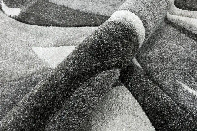 Koberec Kandy N402A sivý / grafitový