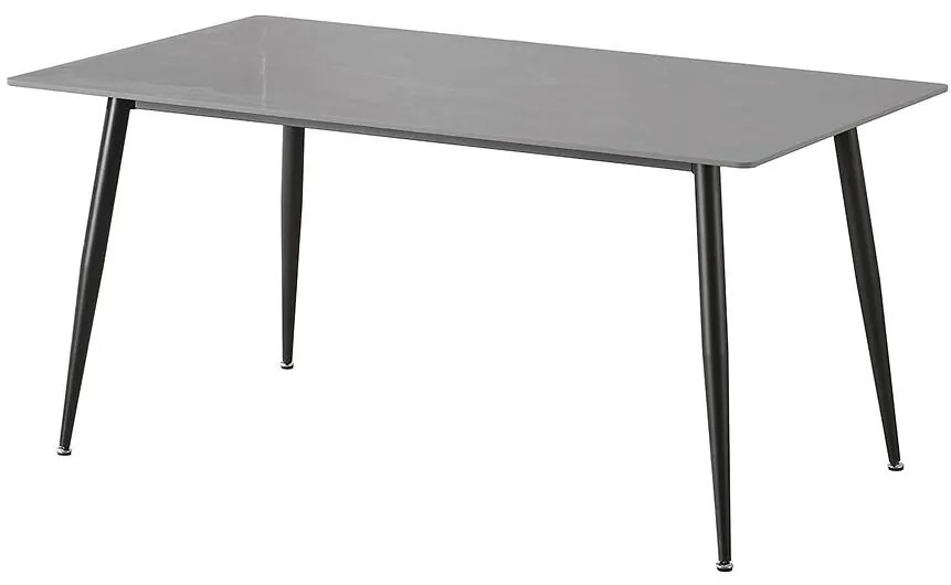 Stôl Camilius 8356 Keramické/Čierna