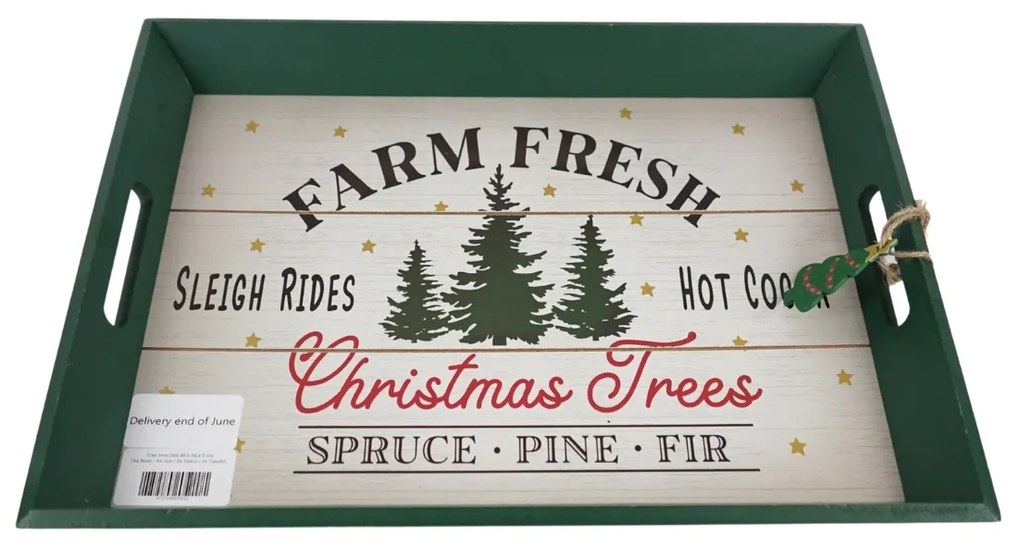 Vianočný drevený podnos CHRISTMAS - viac variantov Varianta: Farm fresh