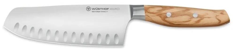 Wüsthof Wüsthof - Kuchynský nôž santoku AMICI 17 cm olivové drevo GG382