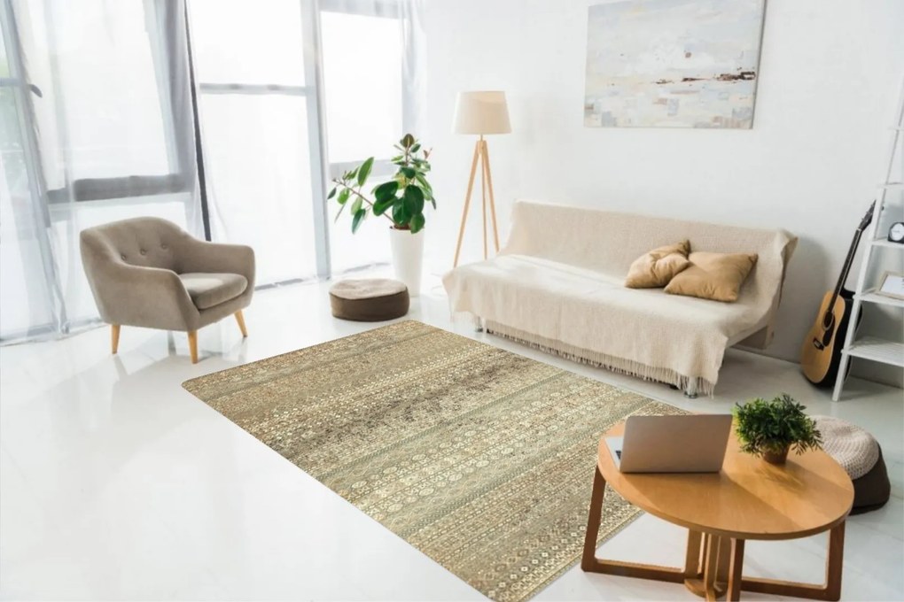 AKCIA: 80x160 cm Kusový koberec Zheva 65409 490, béžová, chodba / predsieň, Osta