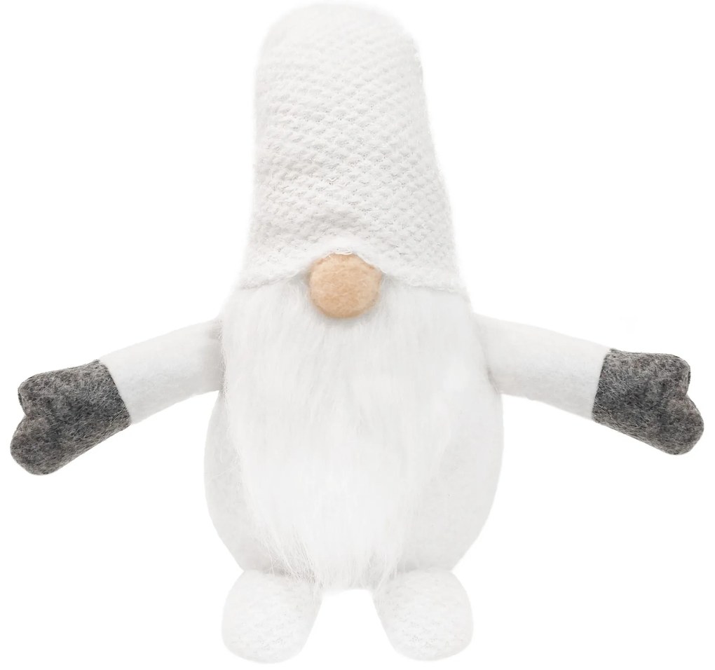 Tutumi Tutumi, vianočný škriatok 35cm YX045, biela, CHR-09638