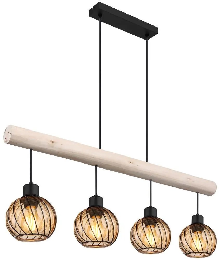 Globo 15534-4H - Luster na lanku PAULO 4xE27/15W/230V