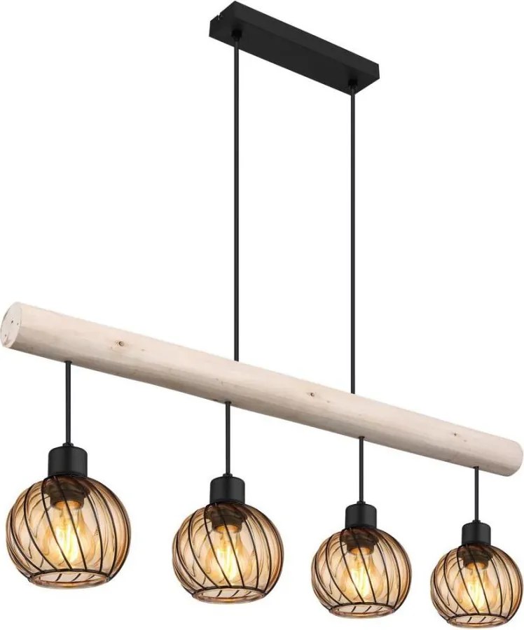 Globo 15534-4H - Luster na lanku PAULO 4xE27/15W/230V