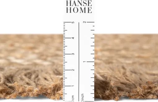 Koberec Hanse Home NURU prírodný / zlatý kruh