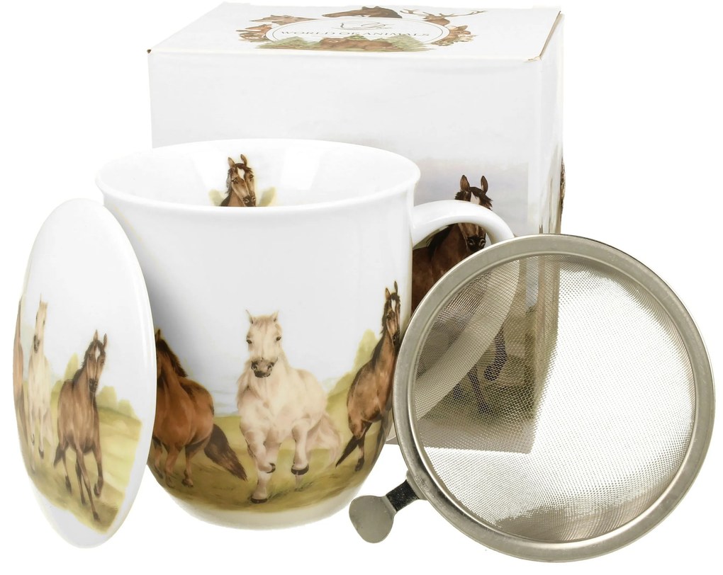 Čajová súprava Horses 400 ml