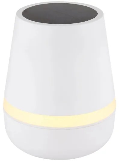 Globo 36638W - LED Solárna lampa 10xLED/0,06W/3V IP44 biela