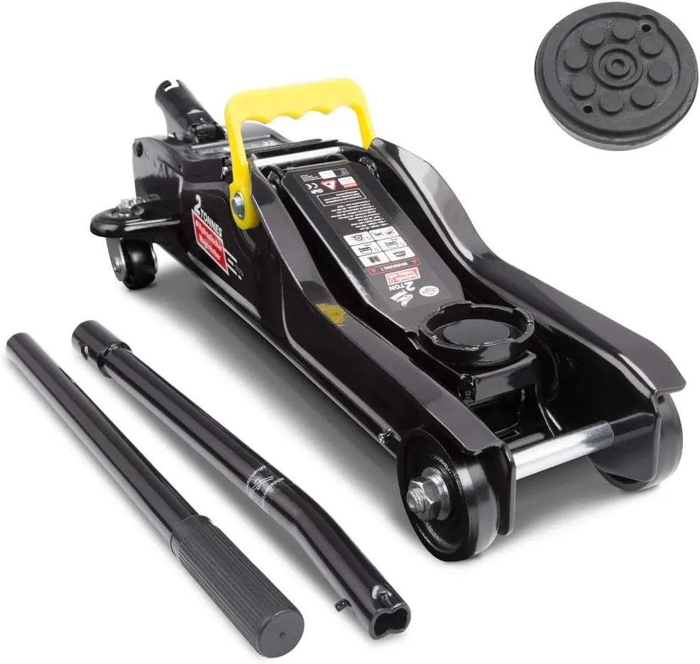InternetovaZahrada Pojazdný hydraulický zdvihák 2t 85-330 mm + kufor