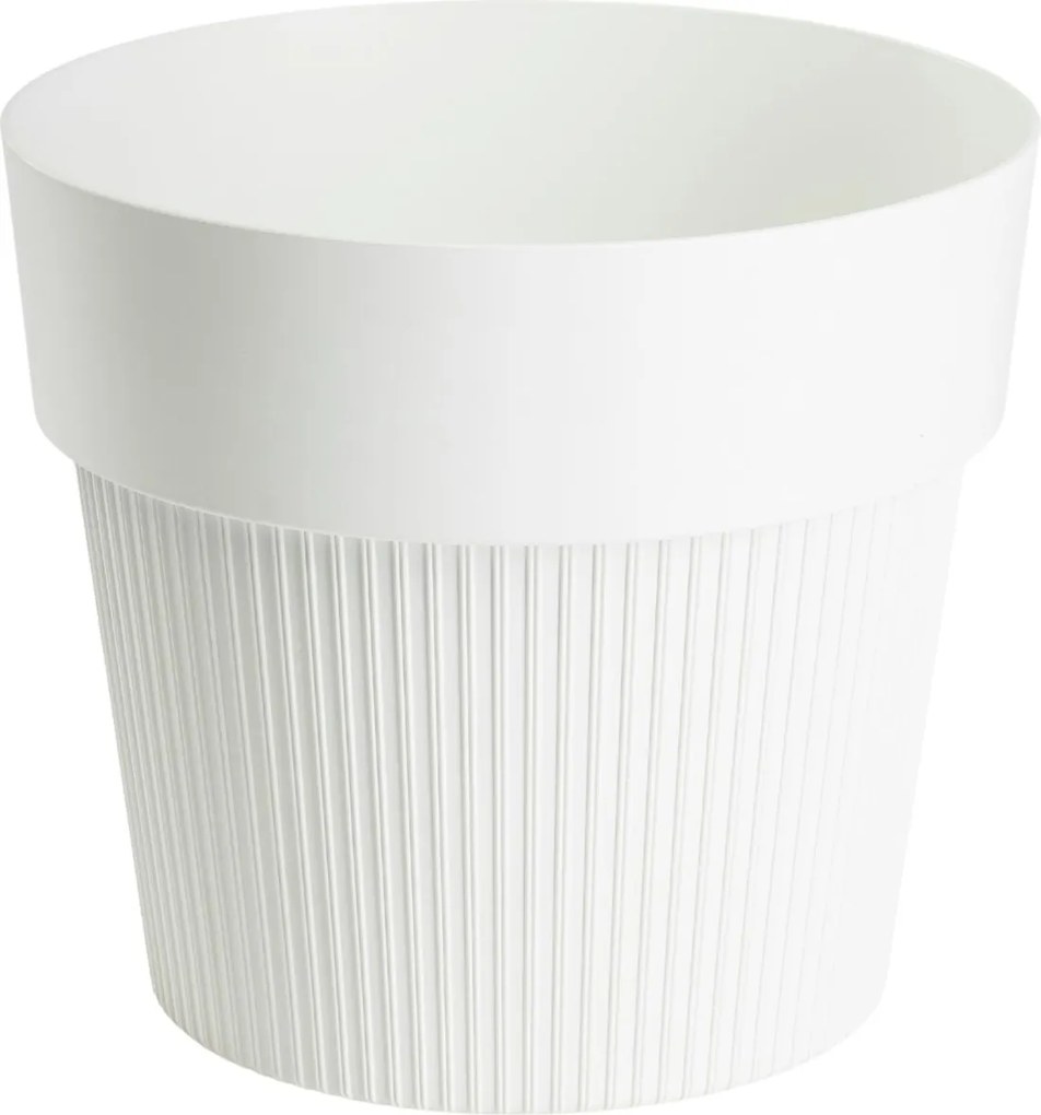 Květináč Silva Line 12,7x14,5 cm bílý