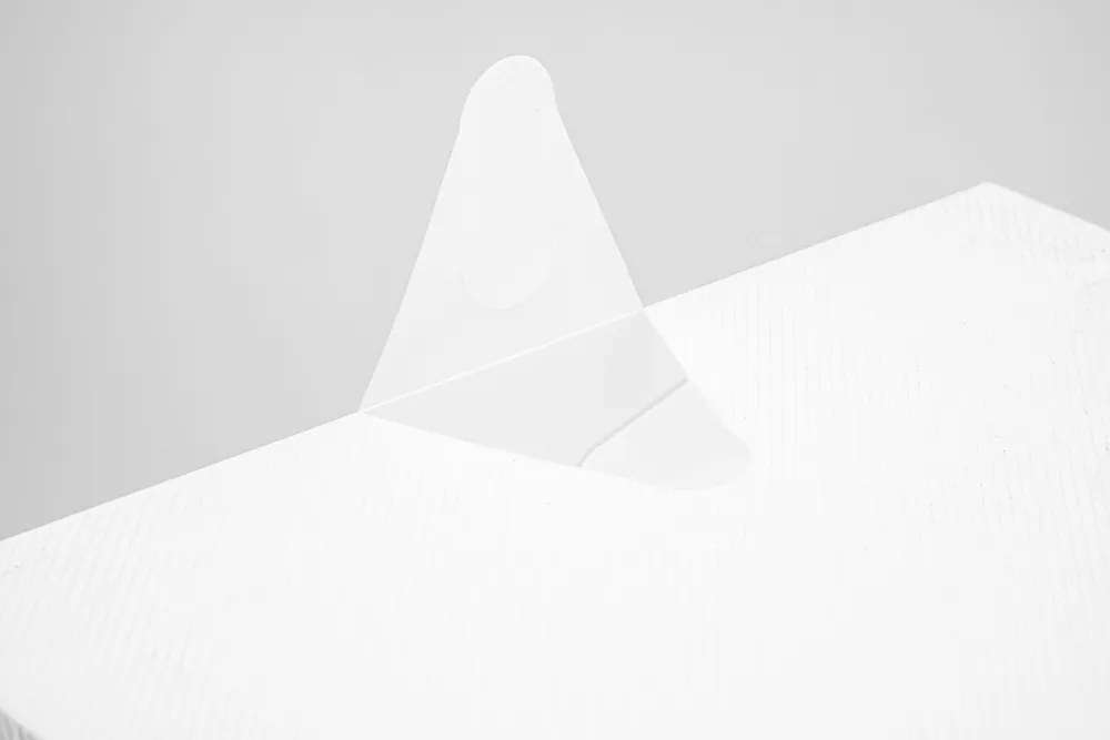 Súprava 10 ks boxov na topánky OSLO biela