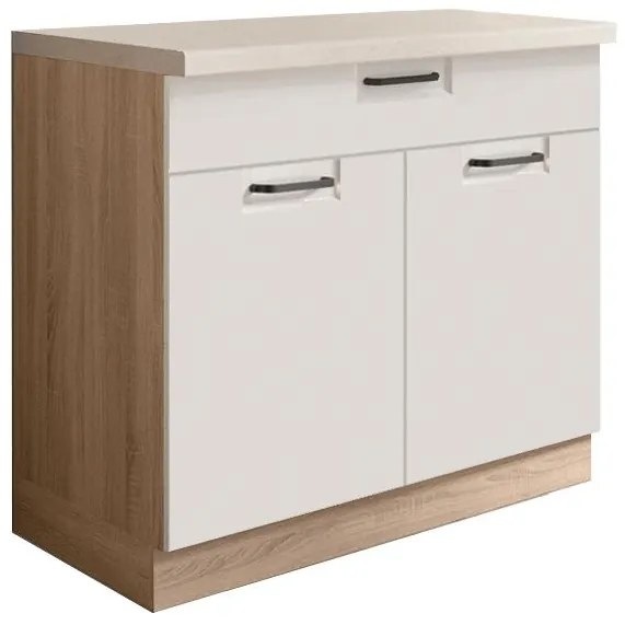 Skrinka do kuchyne Favorit 7d Sonoma/White