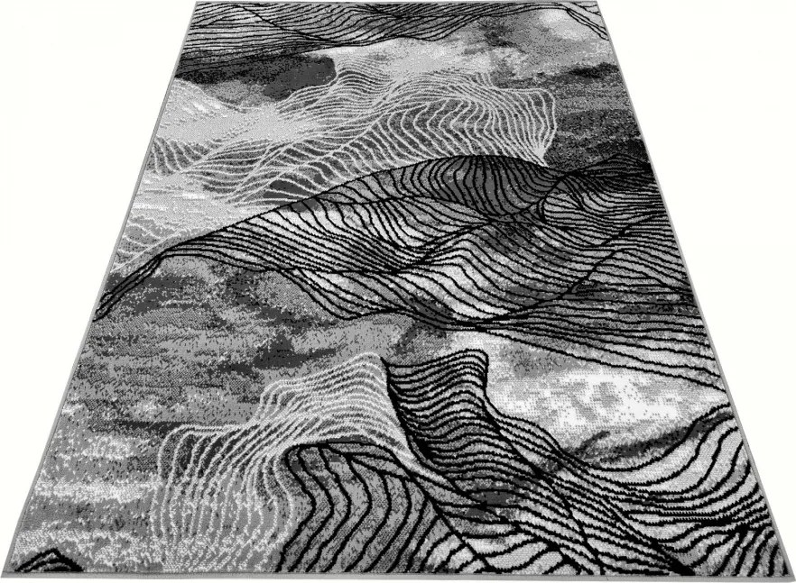 DC Koberec PP 010 sivá Rozmer: 120×170 cm