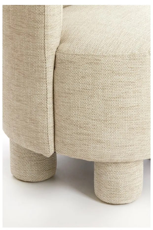 Béžové kreslo Kamova – Light & Living