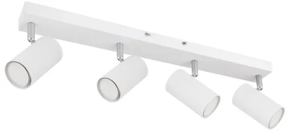 Globo 57911-4W - Bodové svietidlo ROBBY 4xGU10/35W/230V biela