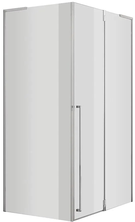 Sprchový kút Bravo 100x80x195 chróm