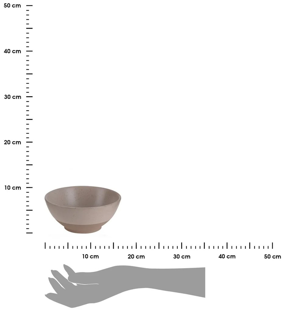 Kameninová miska Clay 650ml béžová