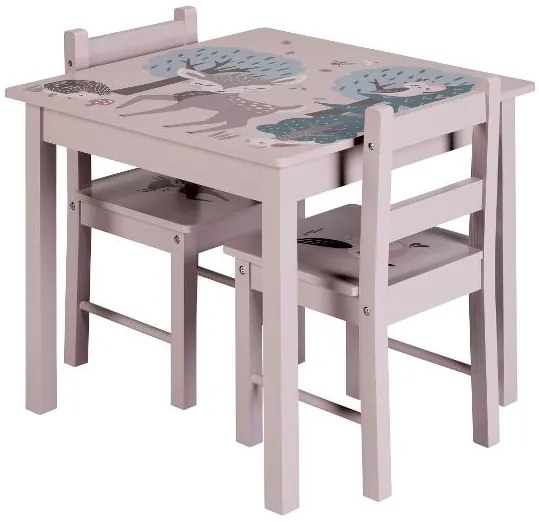 Livarno®  Detský stôl s 2 stoličkami  (100394108)