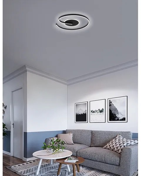 Brilagi -LED Stmievateľné stropné svietidlo SPIRAL LED/56W/230V 3000/4000/6000K+DO