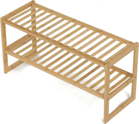 Bambusový botník prírodný DR-B010 NAT