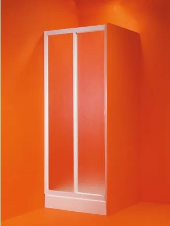 HOPA - Sprchové dveře PORTA - 90 - 100 cm , 185 cm, Univerzální, Plast bílý, 2,2mm polystyrol (acrilico) (OLBMAE10EX)