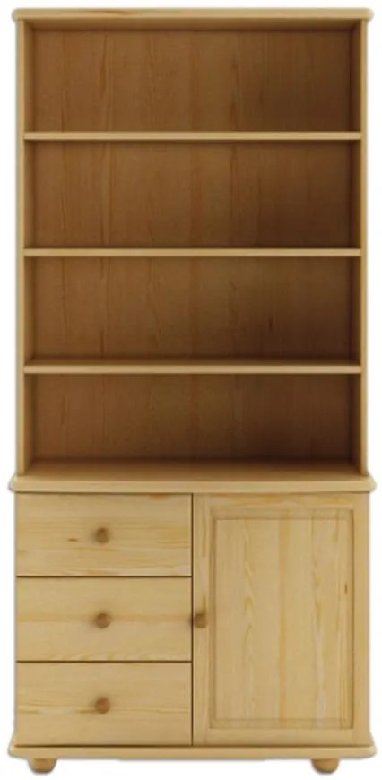 Vitrína z Borovice KW126 surová