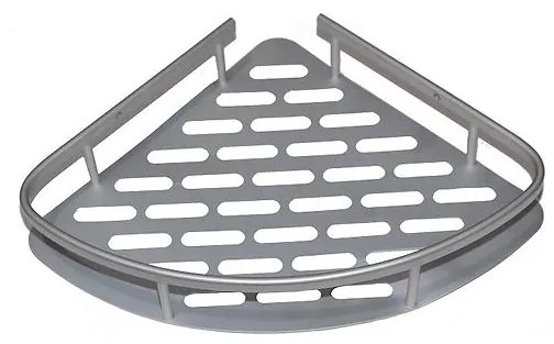 Rohový košík, chróm