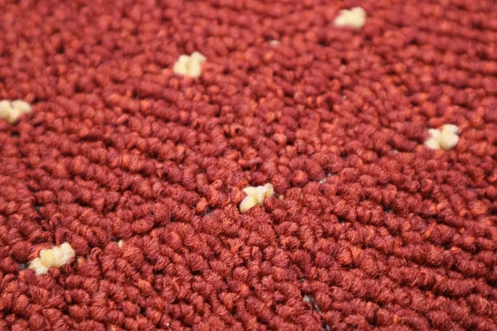 Condor Carpets, Metrážny koberec Udinese terra - neúčtujeme odrezky z role, na mieru, šíře 4m,na mieru, neúčtujeme odrezky, oranžová, filc, chodba / predsieň