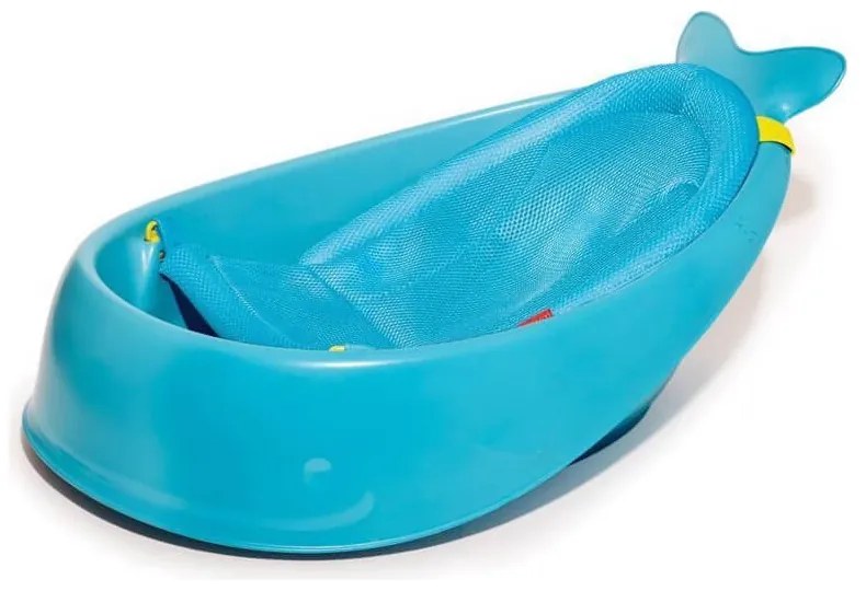 Vanička s ergonomickou podložkou Moby 3 fázová Blue