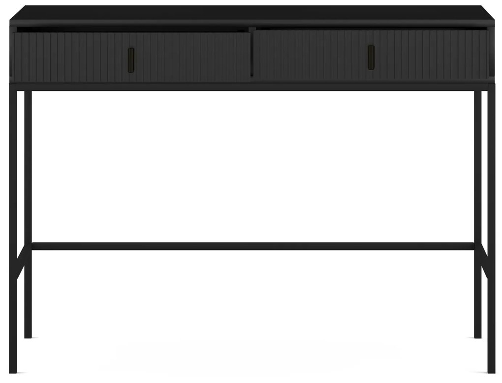 Toaletný stolík Maggiore 104 cm čierny