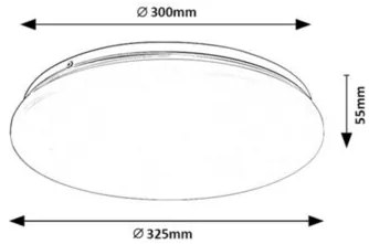 Rabalux VENDEL LED stropné svietidlo 71105