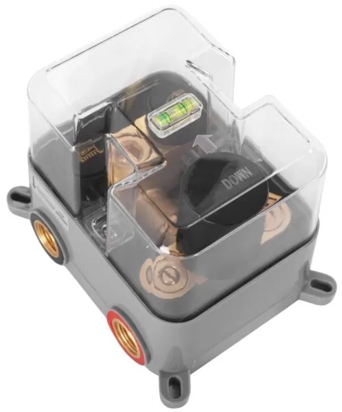 REA-P8551 - Sprchová sada s termostatickou podomietkovou batériou LUNGO brúsené zlato