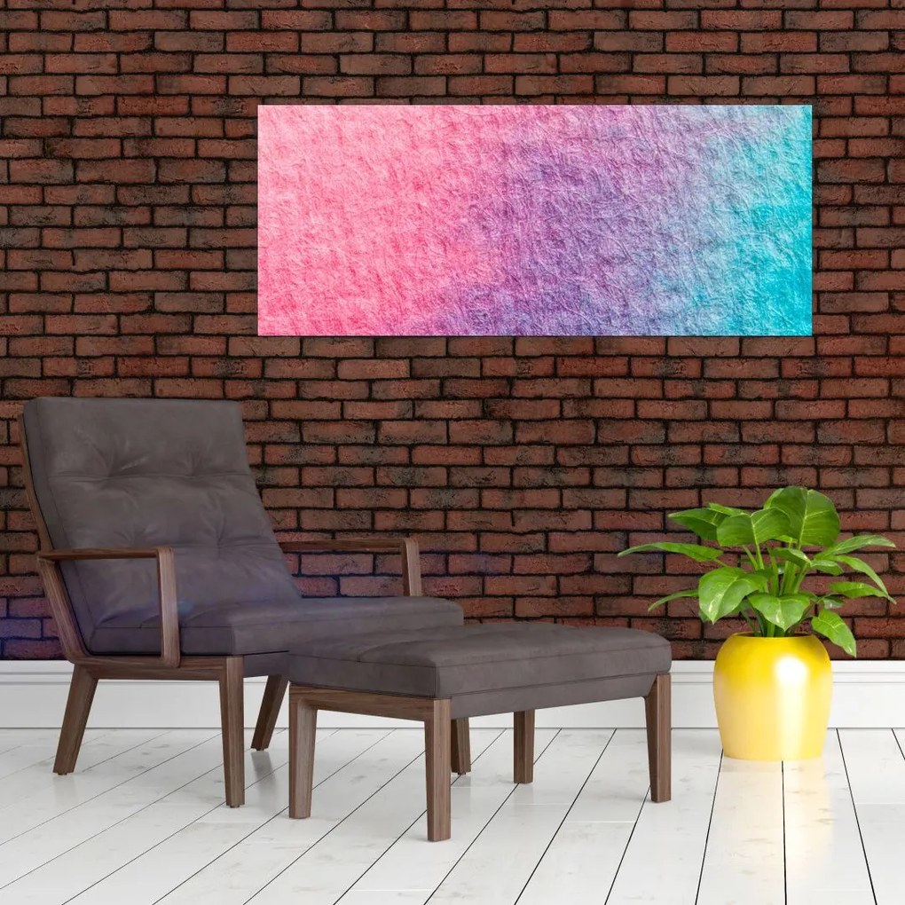 Obraz farebné textúry (120x50 cm)