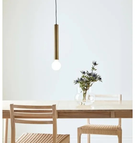 Markslöjd 108259 - Luster na lanku SENCILLO 1xE27/40W/230V zlatá