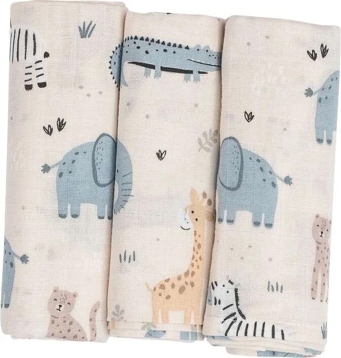 Set plienok TETRA 80x80cm FreeON - béžové safari (3ks)