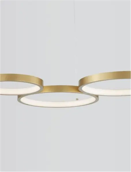 LED luster Magnus 55 zlaté
