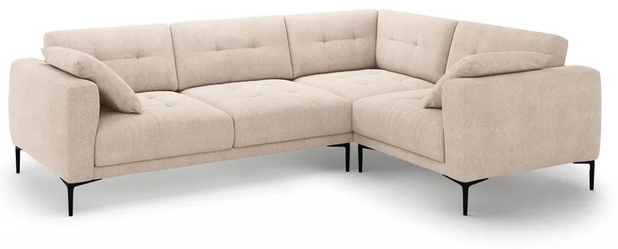 Svetlohnedá rohová pohovka (pravý roh/do L) Bemy – Micadoni