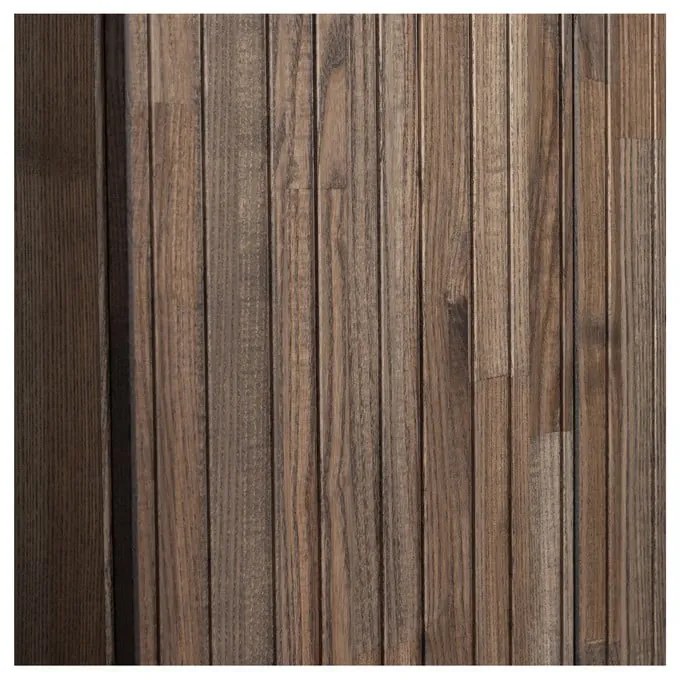 Hnedá šatníková skriňa v dekore jaseňa 60x210x42 cm Gravure – WOOOD