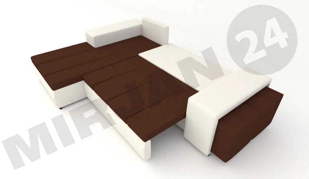 Obývacia stena Boho IX, Osvetlenie: bez osvetlenia, Farby: kašmír / kašmír + čierna