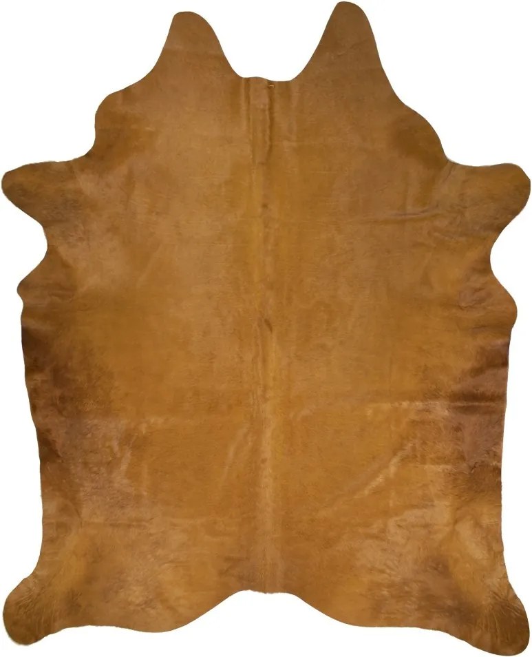 Koberec z hovädzej kože Cognac Cow - 150 * 250 * 0,3 cm