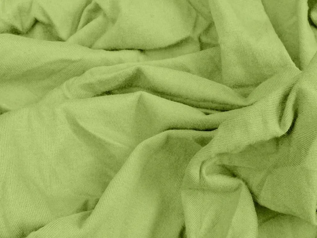 Jersey plachta HIGHFIT pistáciová 90 x 200 cm
