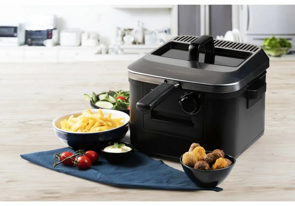 Fritéza DOMO DO545FR s vyberateľnou nádobou, 4 l